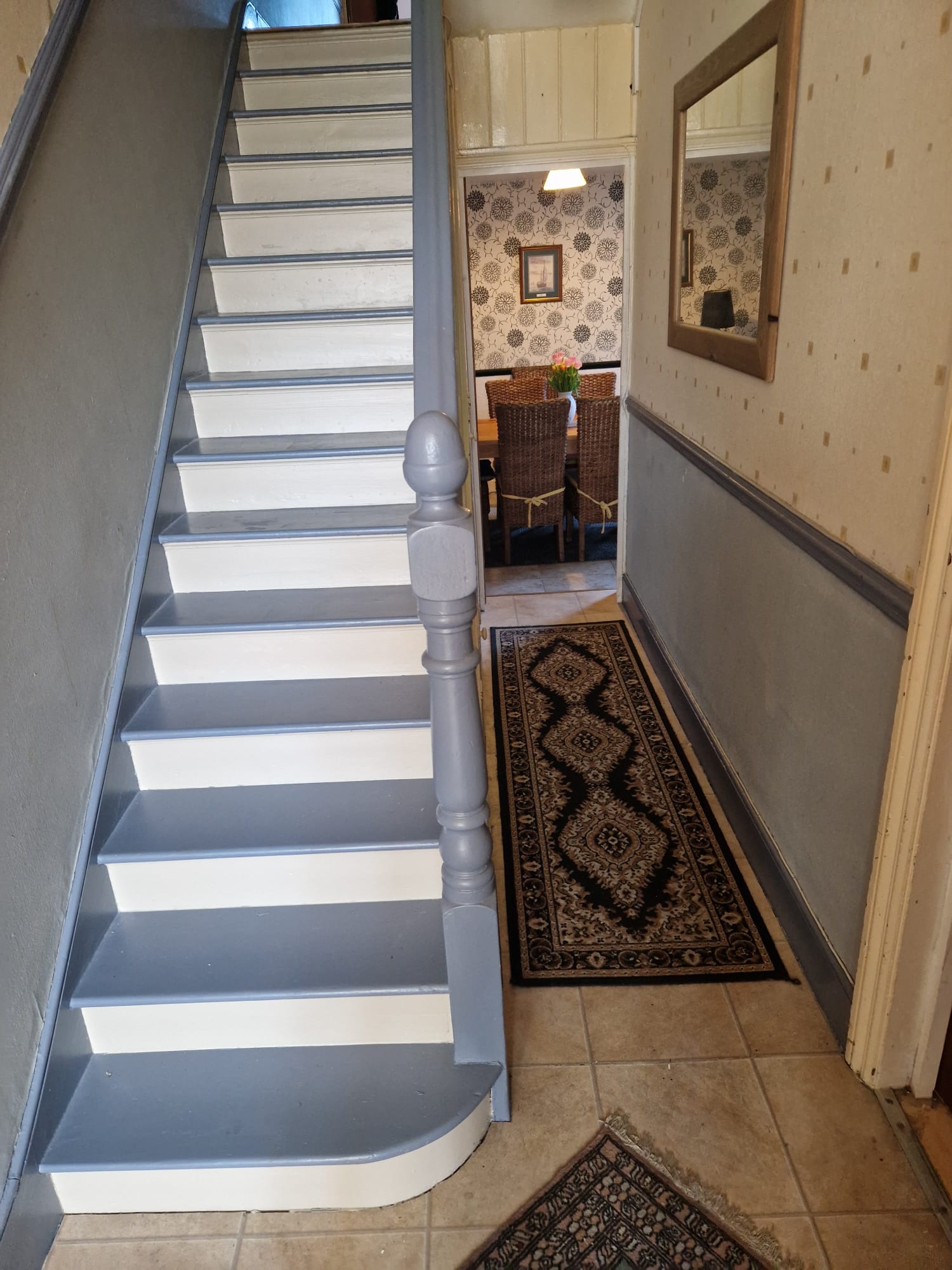Renovated and Painted staircase in Thanet by House & Home